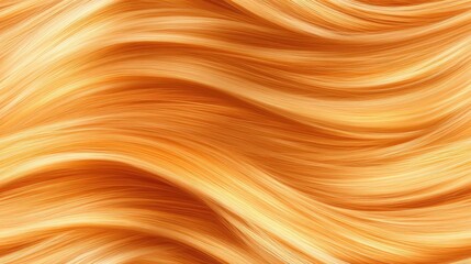 The seamless pattern features flowing, long wavy hair strands in a soft, natural texture perfect for design and presentation purposes SEAMLESS PATTERN