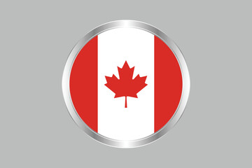 Canada flag sign, The Flag of Canada, Vector illustration, Canada National Flag Vector Illustration, Canada leaf, Maple leaf vector illustration
