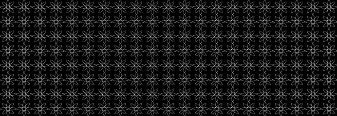 Sashiko pattern, Abstract, Geometric, Lines, pattern, Illustration, vector, alternating overlapping, orderly arrangement background, banner, website, template. Black and white color.
