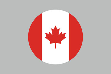Canada flag sign, The Flag of Canada, Vector illustration, Canada National Flag Vector Illustration, Canada leaf, Maple leaf vector illustration
