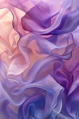 Obraz premium A delicate pattern of flowing lines, creating a sense of movement and grace against a backdrop evoking a sense of tranquility and serenity.