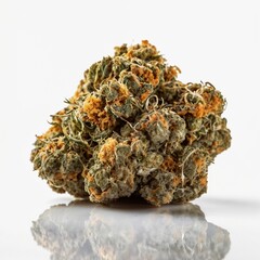 Marijuana Weed Nugget Close Up