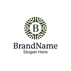 Elegant ornamental emblem premium crest template logo