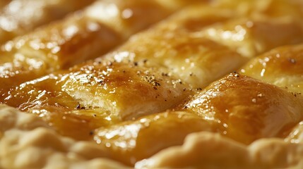 close-up Chicken Pot Pie