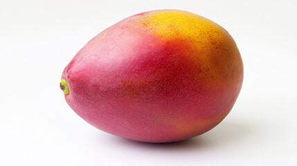 A mango isolated on a white background.