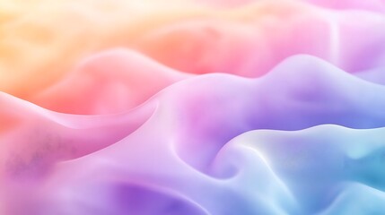 Obraz premium Serene Pastel Dreamscape - Abstract Background with Soft Transitions for a Calming Effect