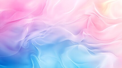 Obraz premium Serene Pastel Gradients - Abstract Background with Calming Effect