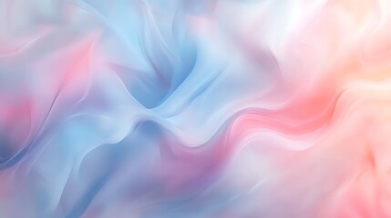Obraz premium Serene Pastel Flow - Abstract Background with Soft Transitions and Calming Colors
