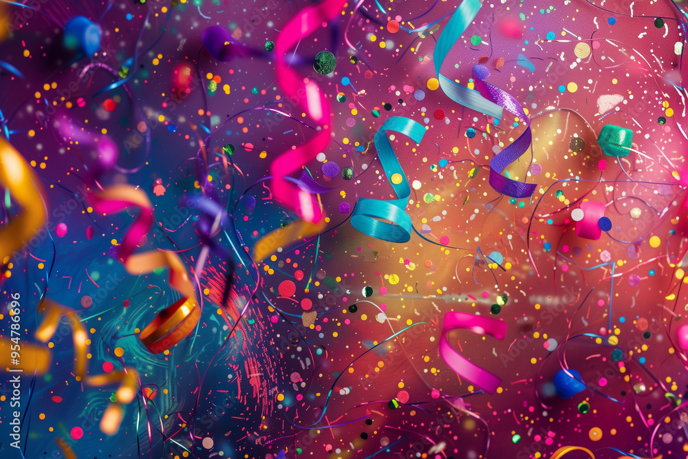 Poster experience the vibrant burst of colors in this energetic image that captures the essence of joy and 