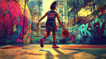 Basketball girl