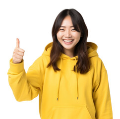 PNG Feeling happiness sweatshirt sweater smile.