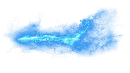 PNG Blue lightning bolt thunderstorm astronomy outdoors.