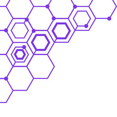 Line Hexagon Corner Vector