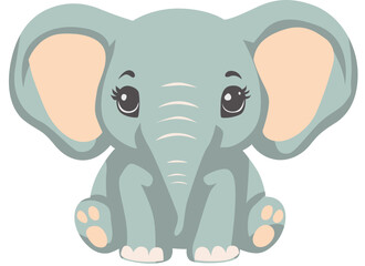 baby elephant cartoon