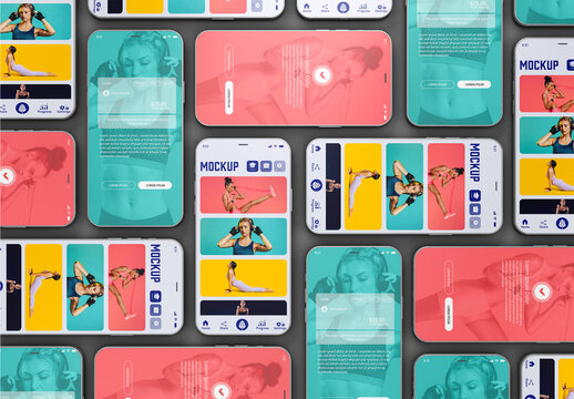 Mosaic Mobiles Mockup