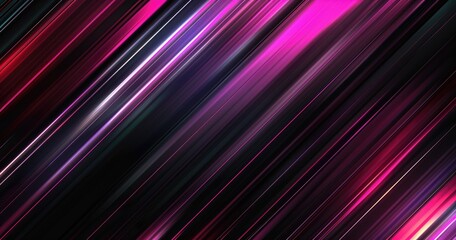 A vibrant abstract background featuring diagonal lines in shades of pink, purple, and black, ideal for digital design.