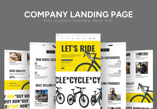 Bike Landing Page