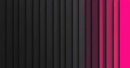 A series of vertical lines in varying shades of black, maroon, and pink, creating a visually striking pattern.