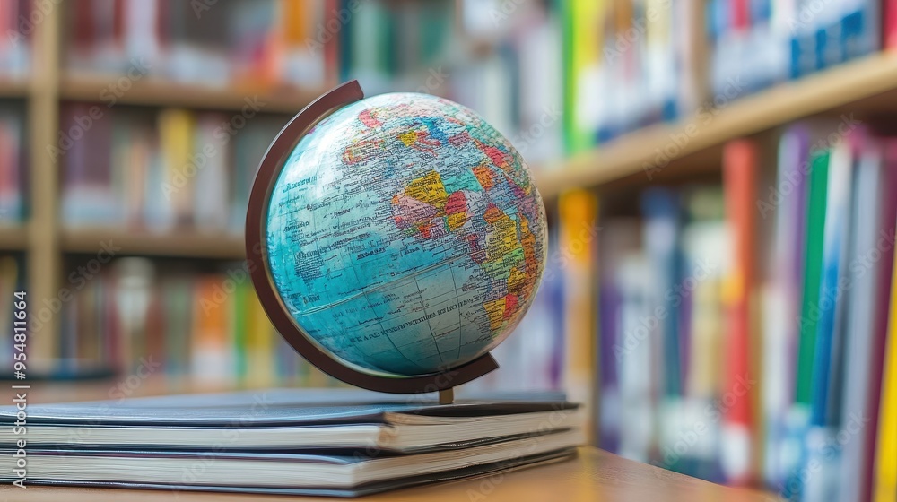 Poster exploring the world: a global perspective from the library