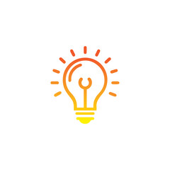 light bulb logo, Light bulb icon, Light bulb vector,  lightning bolt logo. Thunderbolt icon, Flash Thunderbolt Energy Power Logo vector , electric power logo, northern power, energy symbol, electric l