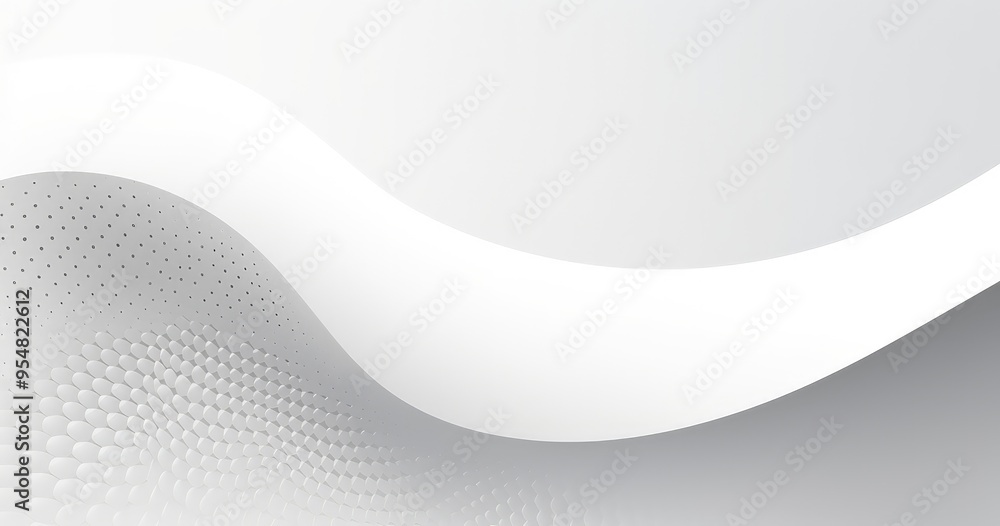 Aufkleber a minimalist abstract design featuring smooth curves and textured patterns in shades of gray, ideal 