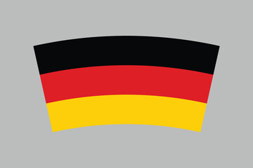 Germany flag, The flag of Germany, Germany flag vector graphic, National Germany flag, Vector illustration, Computer illustration
