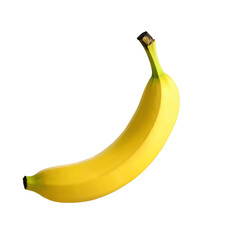 Isolated Banana on Transparent Background - High-Quality PNG.