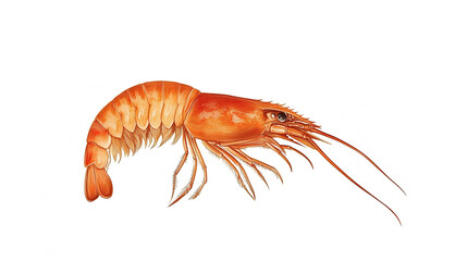 Seafood, shrimp prawn. Vintage retro print, black white seafood shrimp prawn sketch ink pencil style drawing, linear drawing, engrave old school. Sketch artwork shrimp prawn, seafood. Illustration