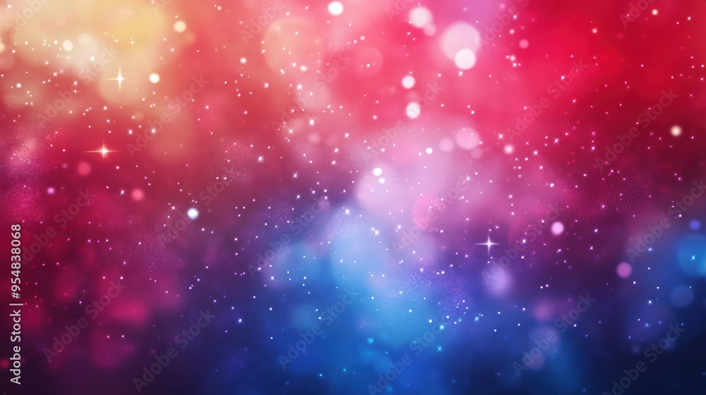 Poster a 2d animated background of colorful fireworks exploding in the night sky, seamlessly looping to cel