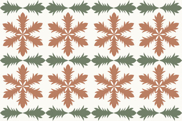 Pattern seamless flower