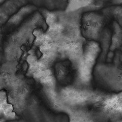 black and white mixed liquid seamless background, abstract tie-dye pattern, wrapping, surface