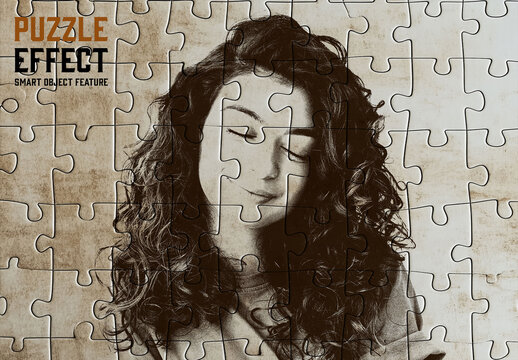 Puzzle Effect with Generative AI