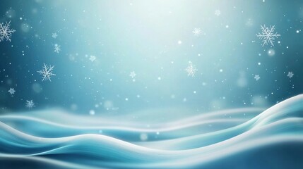 High-quality 2D particle animation with a gentle snowfall effect, softly drifting particles that create a calm, peaceful background suitable for winter or serene themes