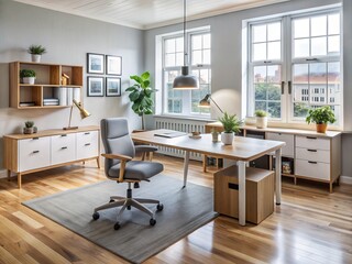 Unique and modern, our used furniture comes from popular home brands, infusing your office with Nordic charm and