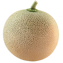 Fresh, ripe cantaloupe with a textured rind, ideal for healthy recipes, summer salads, and refreshing smoothies.