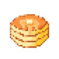 パンケーキのドット絵
