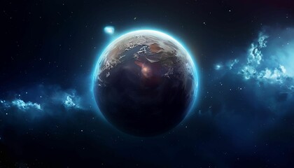 Fototapeta premium earth in space 