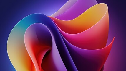 colorful dynamic fluid shape background design. made with generative Ai
