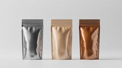 coffee packaging bags for mockups