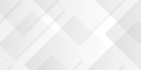 abstract modern geometric and creative concept with white boxes in white background. soft gray paper stripes as tiles formless volumetric pattern paper texture design. 3d rendering.