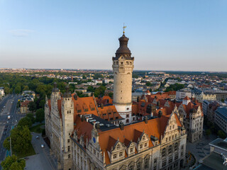 New Town Hall Leipzig in Germany