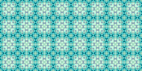 Fototapeta premium seamless carpet pattern. Kaleidoscope art texture