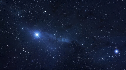 The constellation of Canis Major featuring the bright star Sirius.