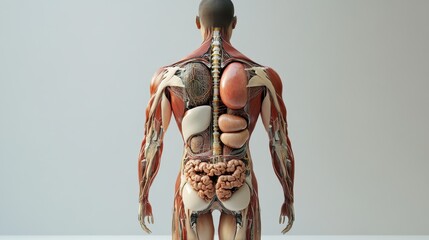 Detailed Anatomical Model of the Human Body