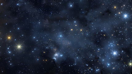 Obraz premium The constellation of Hydra winding through a starry sky.