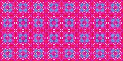 seamless carpet pattern. Kaleidoscope art texture