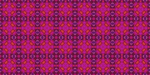 seamless carpet pattern. Kaleidoscope art texture