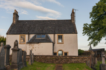 Stirling cemetery. Scotland, United Kingdom. Highlands of Scotland.