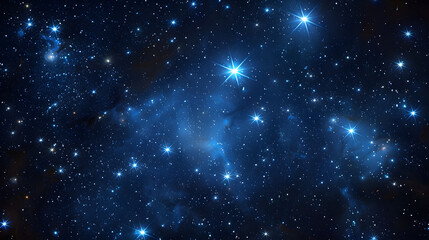 The constellation of Corona Borealis sparkling in the night sky.