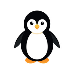 penguin art and illustration vector design